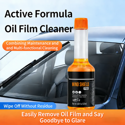 🚗✨Glass Cleaner – Oil Film, Stain & Insect Glue Remover with Hydrophobic Protection 🧽