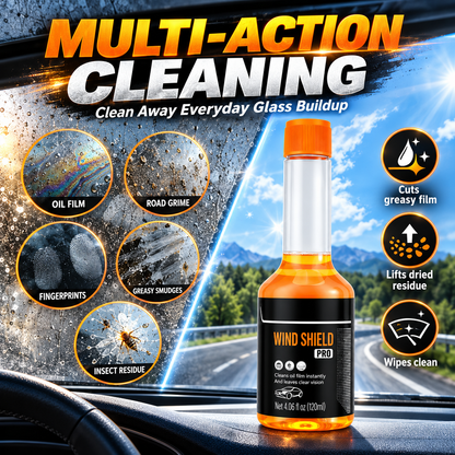 🚗✨Glass Cleaner – Oil Film, Stain & Insect Glue Remover with Hydrophobic Protection 🧽