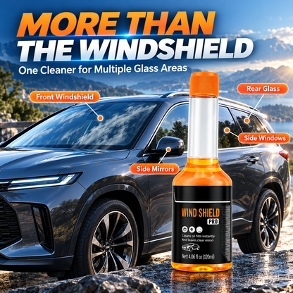 🚗✨Glass Cleaner – Oil Film, Stain & Insect Glue Remover with Hydrophobic Protection 🧽