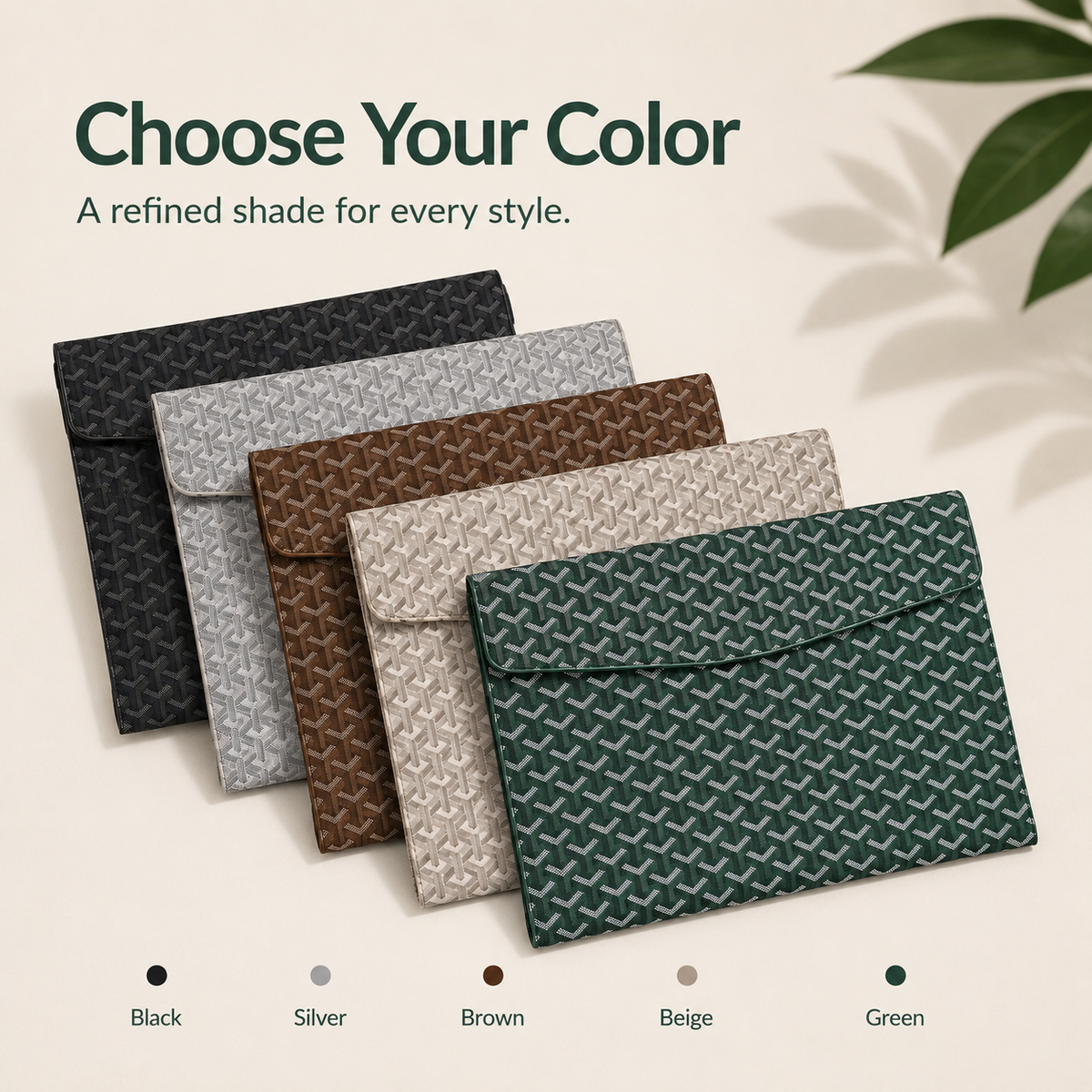 📁💼 A4 Padfolio Document Organizer – 13" Laptop & Tablet Sleeve with Magnetic Closure ✨