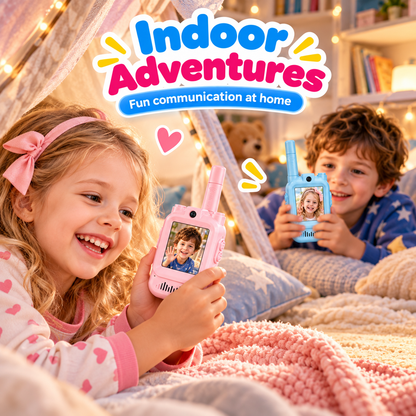 Kids Video Walkie Talkies – See, Talk & Play with 2-Way HD Video Communication