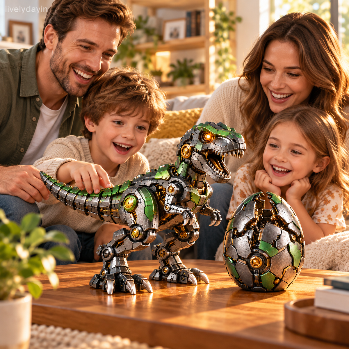 🦖🔥 NEW ARRIVAL🔥 Mechanical T-Rex Egg – From Mysterious Egg to Mighty Robotic Dinosaur! 🥚⚙️✨