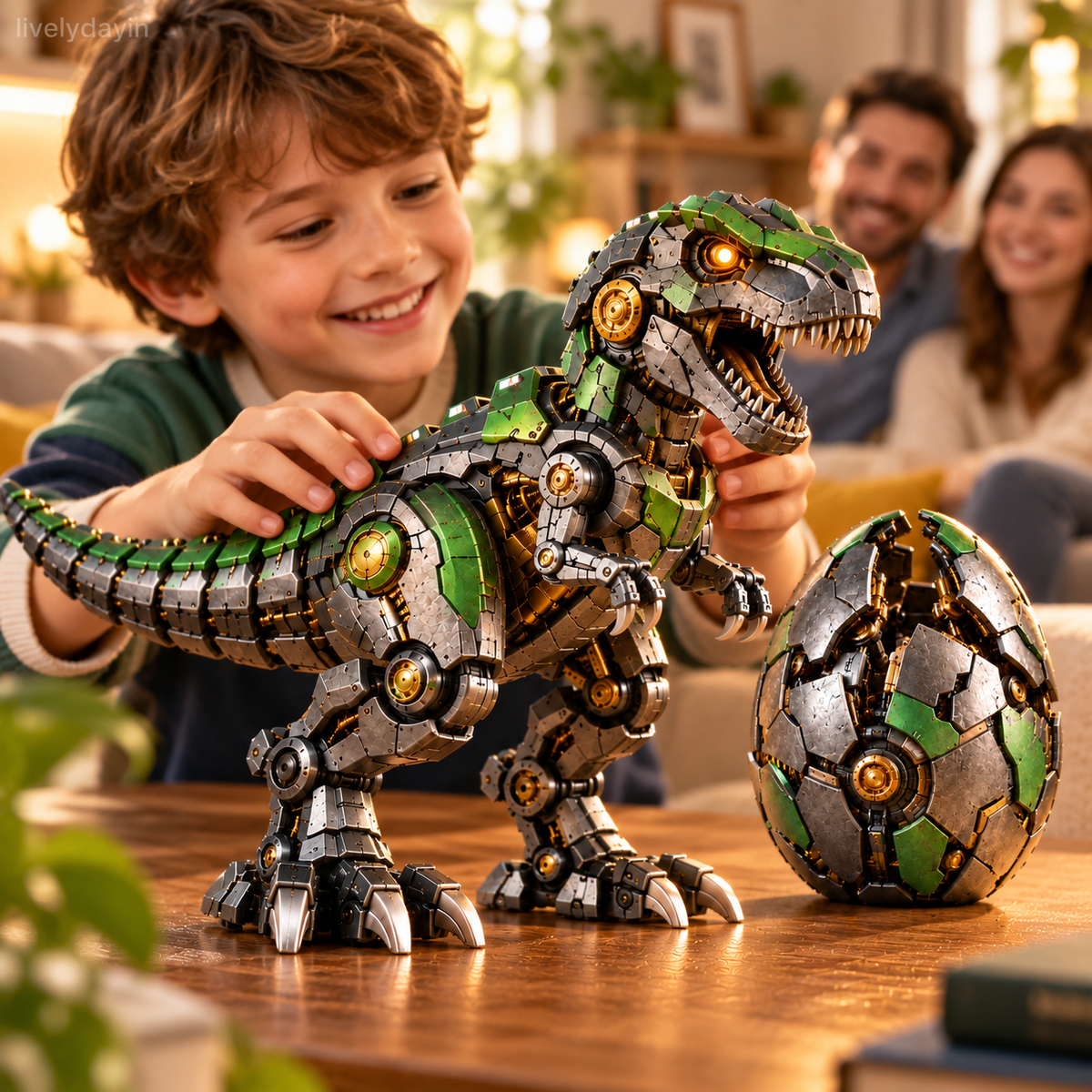 🦖🔥 NEW ARRIVAL🔥 Mechanical T-Rex Egg – From Mysterious Egg to Mighty Robotic Dinosaur! 🥚⚙️✨