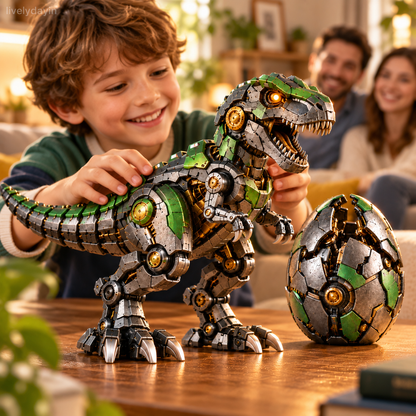 🦖🔥 NEW ARRIVAL🔥 Mechanical T-Rex Egg – From Mysterious Egg to Mighty Robotic Dinosaur! 🥚⚙️✨
