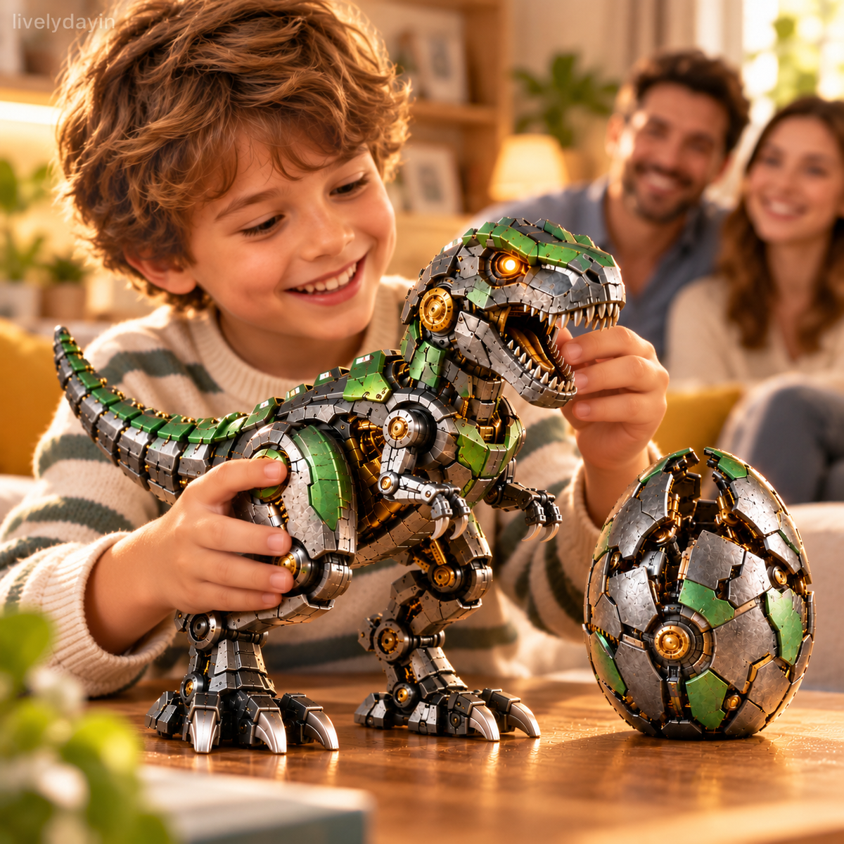 🦖🔥 NEW ARRIVAL🔥 Mechanical T-Rex Egg – From Mysterious Egg to Mighty Robotic Dinosaur! 🥚⚙️✨