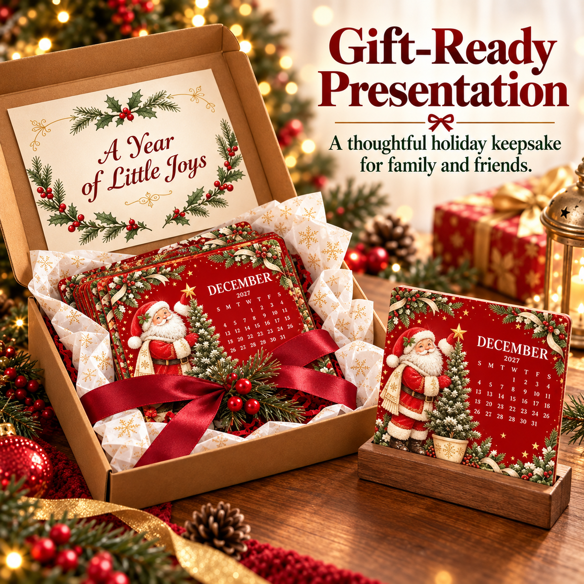🎄 Plantable Christmas Seed Card – A Gift That Grows, DIY Holiday Planting Gift