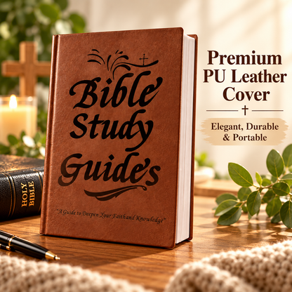 66-Page Bible Study & Devotional Journal – Guided Scripture Reflection, Prayer & Faith Growth
