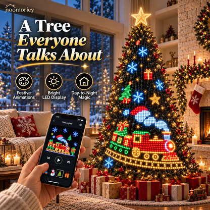 🎄 Smart LED Christmas Tree Lights ✨ DIY Holiday Patterns App Control Decoration🎄🎄