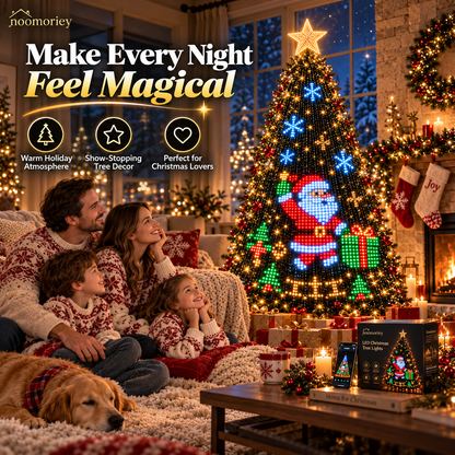 🎄 Smart LED Christmas Tree Lights ✨ DIY Holiday Patterns App Control Decoration🎄🎄