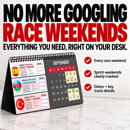2027 Formula Fanatics Desktop Race Calendar