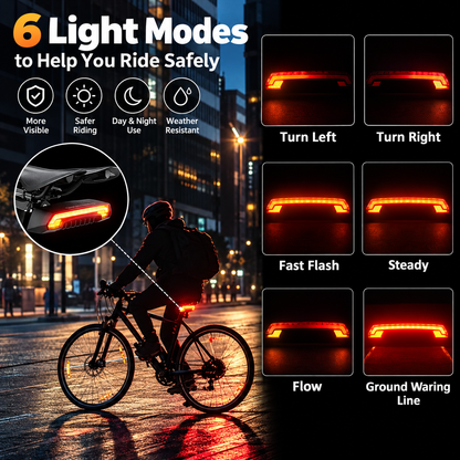 Smart Bike Taillight with Wireless Turn Signals