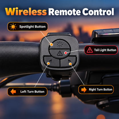 Smart Bike Taillight with Wireless Turn Signals
