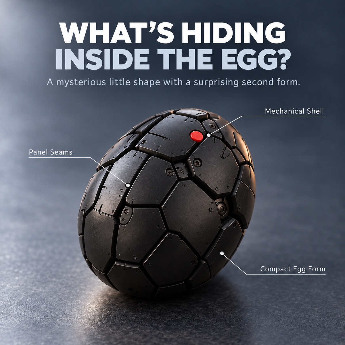 🥚 Egg to Godzilla – 2-in-1 Transforming Mechanical Monster Figure