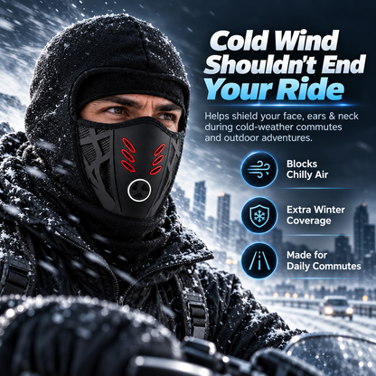 Winter Cycling Balaclava – Warm Breathable Full-Face Ski Mask
