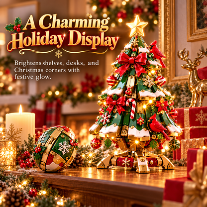 🔥 LAST DAY 50% OFF 🔥 Egg-to-Christmas Tree™ Magical Transforming Toy – Cardinal Christmas Tree Holiday Gift 🎄🎁✨