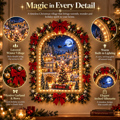 🎄 The Christmas Portal™ – Animated Christmas Village ✨