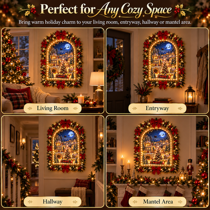 🎄 The Christmas Portal™ – Animated Christmas Village ✨