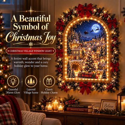 🎄 The Christmas Portal™ – Animated Christmas Village ✨