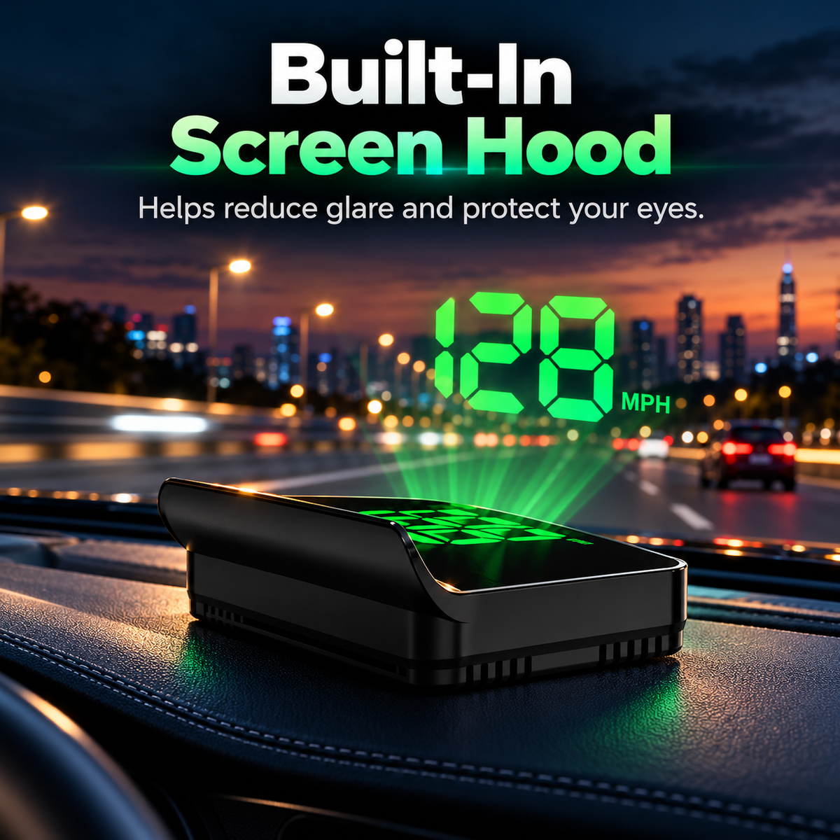 🚗 Smart HUD Speedometer – Upgrade Your Car With A Clear Windshield Speed Display
