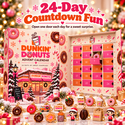 🍩 Dunkin' Donuts 2027 Advent Calendar – 24 Days of Sweet Surprise Charms