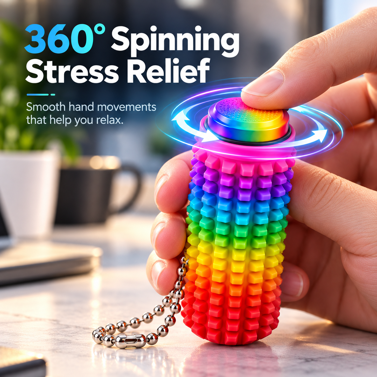 Sensory Fidget Keychain