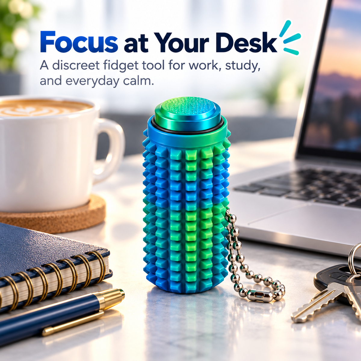 Sensory Fidget Keychain