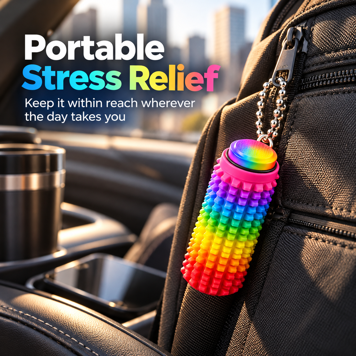 Sensory Fidget Keychain