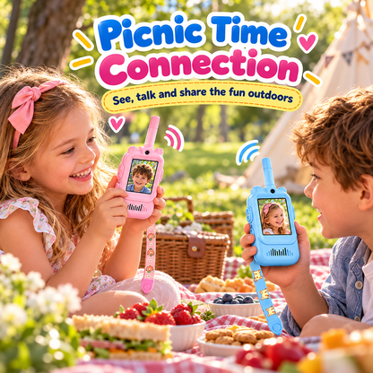 Kids Video Walkie Talkies – See, Talk & Play with 2-Way HD Video Communication
