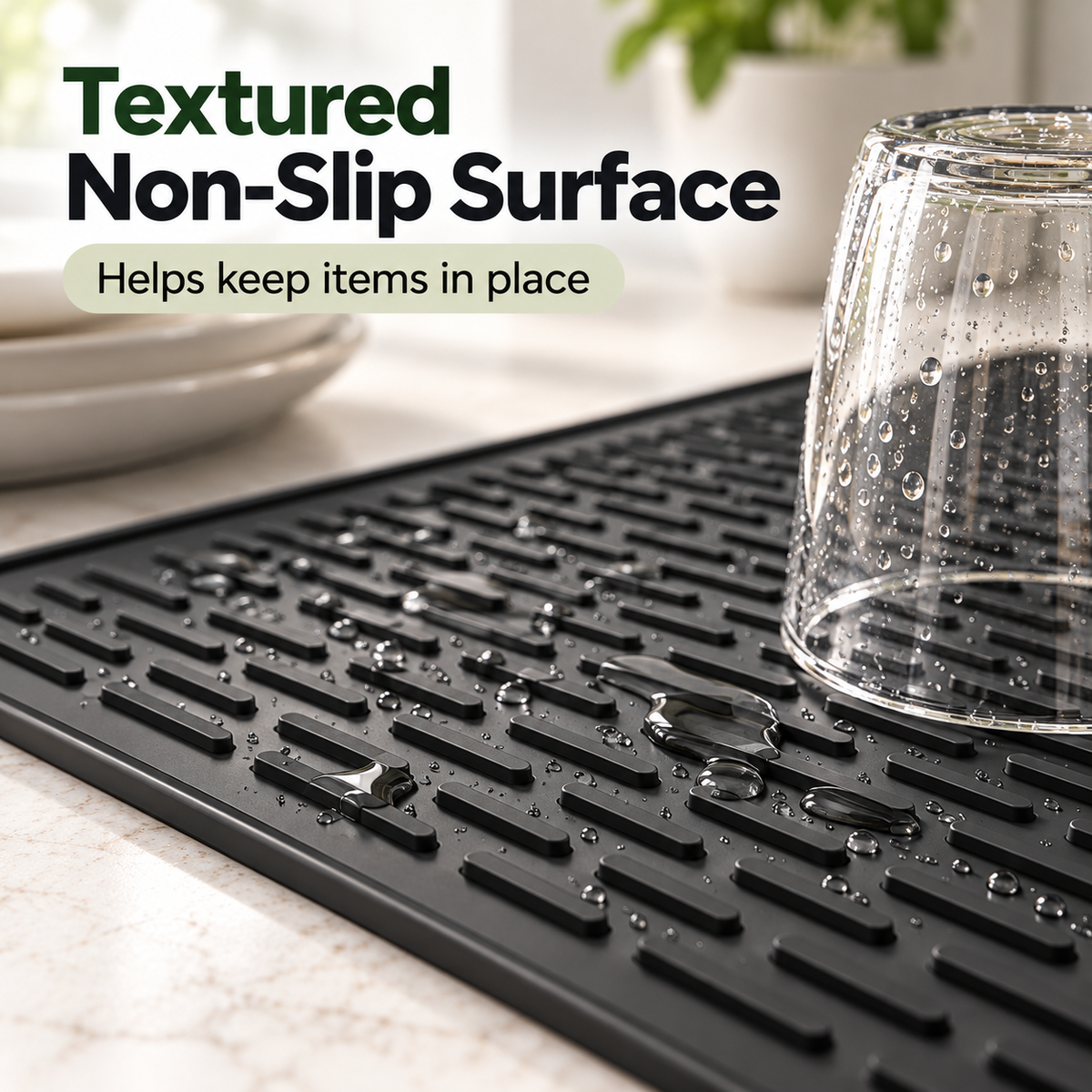 🔥Multi-Purpose Silicone Stove Top Cover – Non-Slip Glass Cooktop Protector, Extra Counter Space & Kitchen Drying Mat