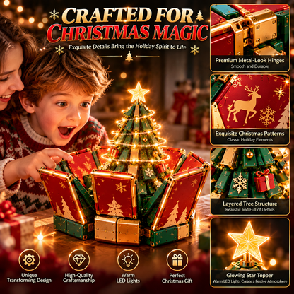🎄 Transforming Christmas Tree Gift Box – Magical Holiday Surprise Decoration