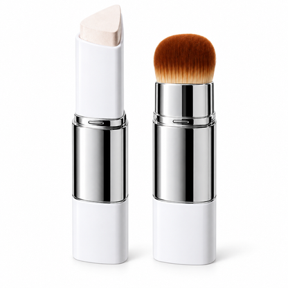 💄✨ Blanc Cover Cream Stick V White – Color-Changing Foundation Stick with Detachable Brush 🇰🇷