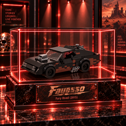 Ultimate V8 Interceptor Building Set – Build, Display & Collect the Black Muscle Machine
