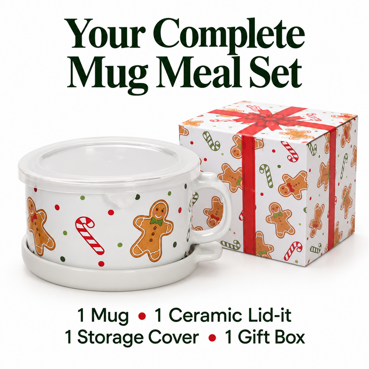 🎄 Cute Vintage Christmas Cartoon Ceramic Mug – Cozy Coffee & Tea Cup 🎁
