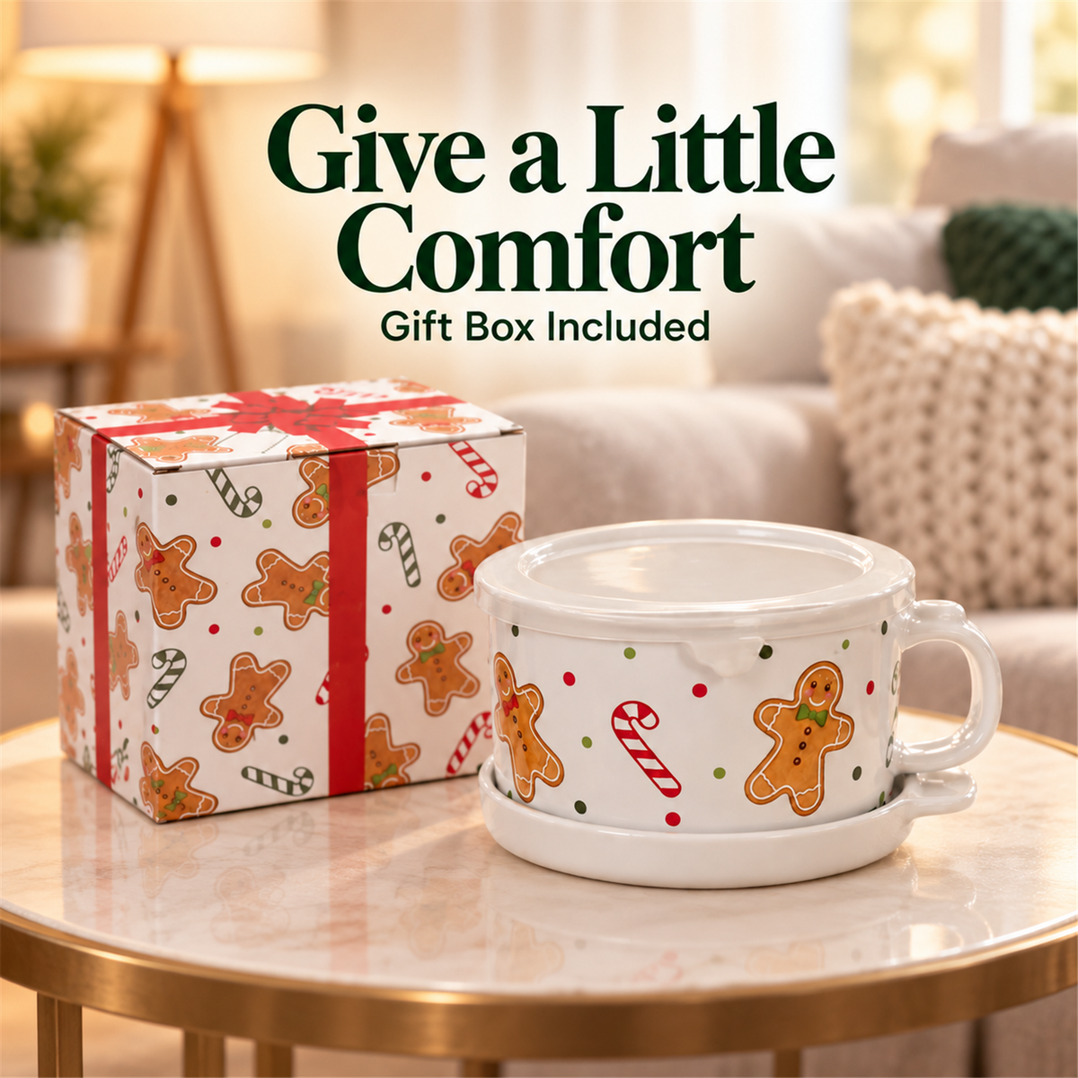 🎄 Cute Vintage Christmas Cartoon Ceramic Mug – Cozy Coffee & Tea Cup 🎁