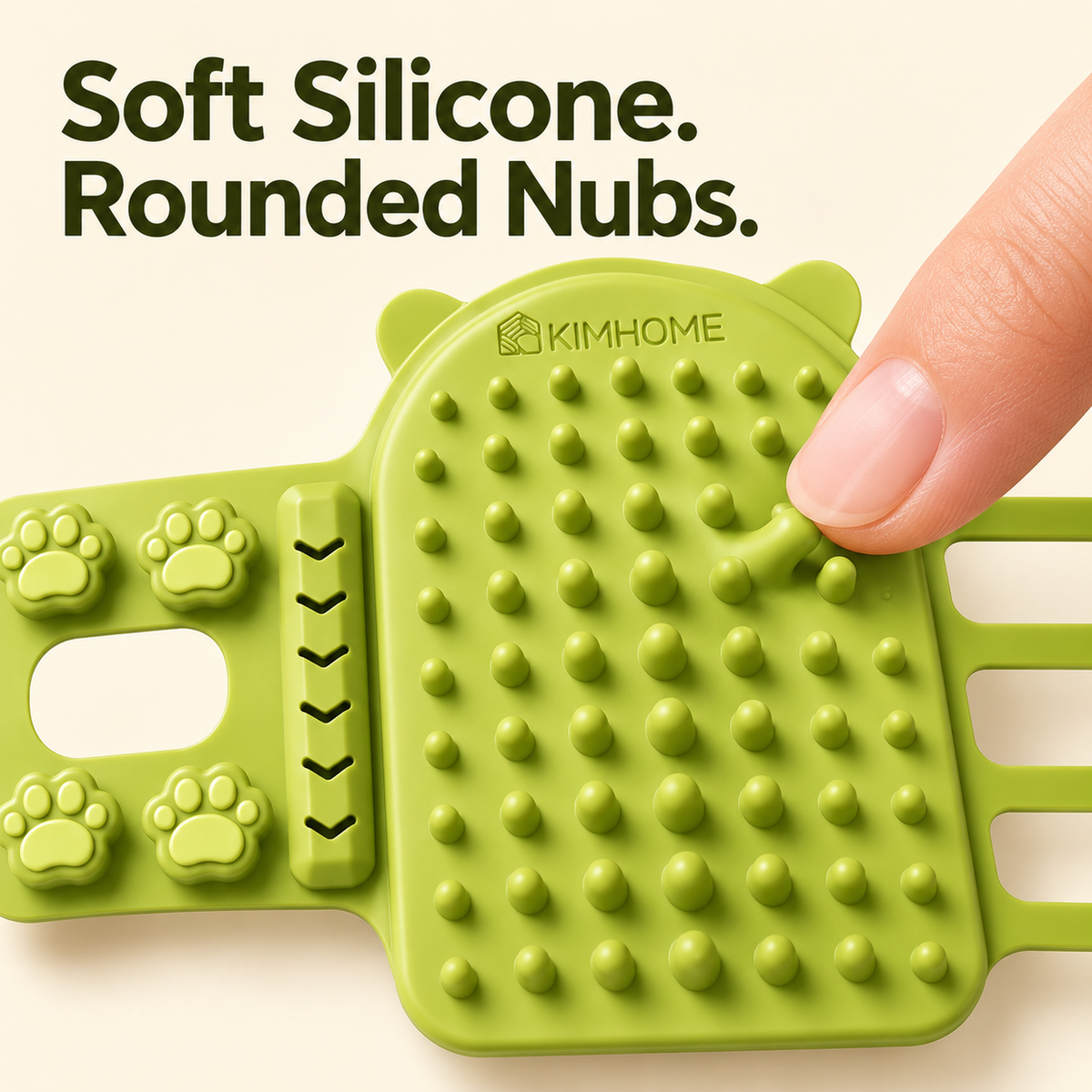 🐱 2-Pack Silicone Cat Self-Grooming Brushes – Corner-Mounted Grooming & Massage 🐾