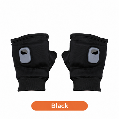 🧤 Heated Fingerless Gloves with Digital Display for Work & Everyday Comfort 🔥