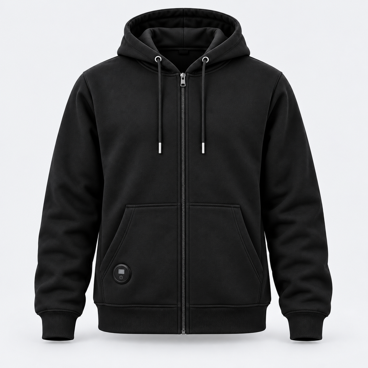 🔥 7-Zone Heated Hoodie – USB Powered, 3 Heat Levels