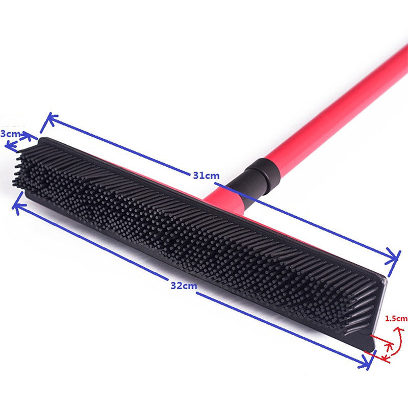 🧹🐾Carpet Hair & Fur Remover Broom – Lift Pet Hair from Carpets & Rugs