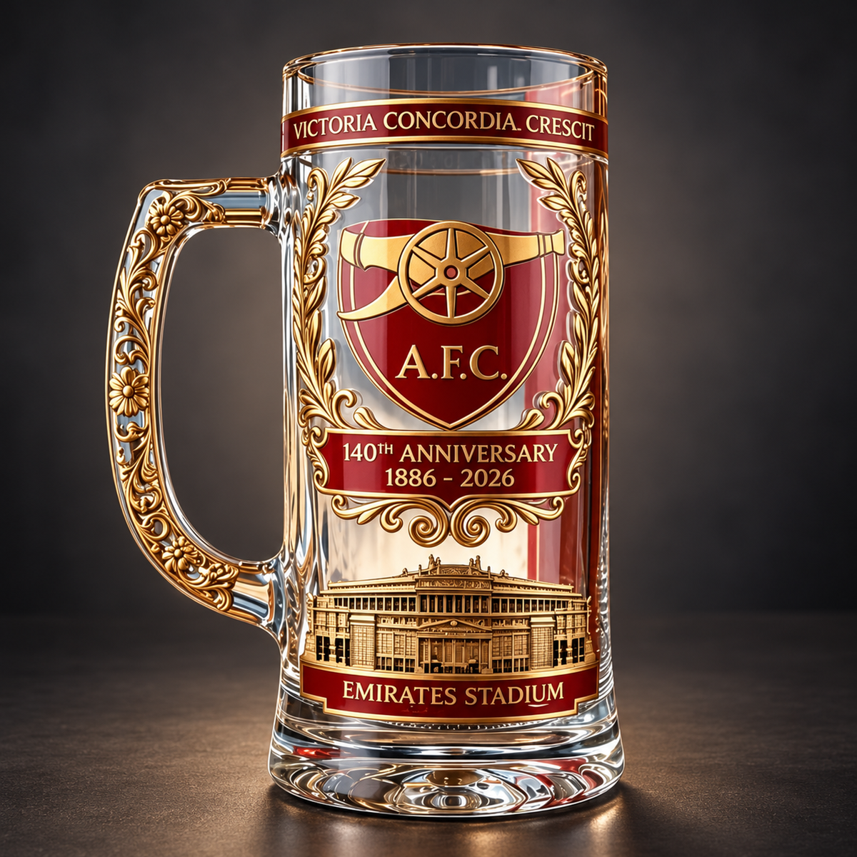 ⚽🍺 Football Club Fan Beer Mug – Stadium-Inspired Collectible 🏟️