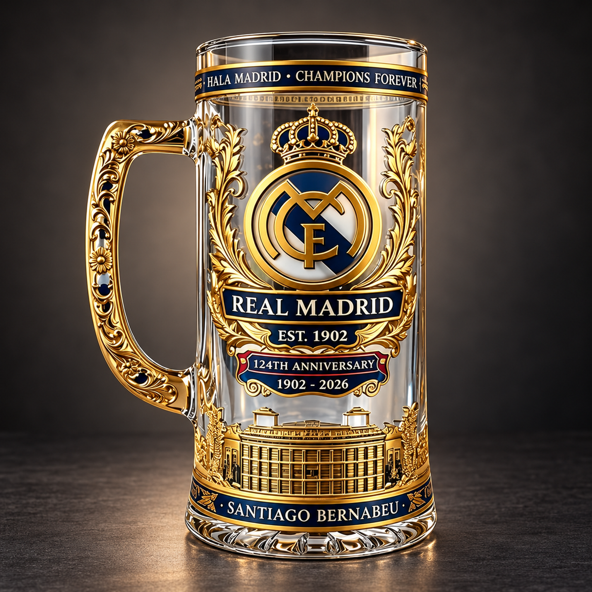 ⚽🍺 Football Club Fan Beer Mug – Stadium-Inspired Collectible 🏟️