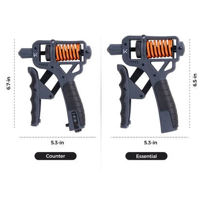 Adjustable Hand Grip Strengthener with Counter – 10–660 LBS Resistance, Ergonomic Grip & Forearm Trainer