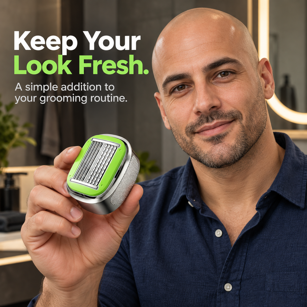 Men's Manual Bald Head Blade Razor for Adults