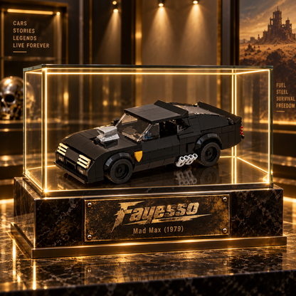 Ultimate V8 Interceptor Building Set – Build, Display & Collect the Black Muscle Machine