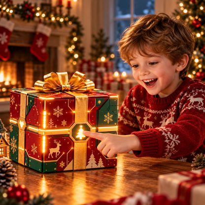 🎄 Transforming Christmas Tree Gift Box – Magical Holiday Surprise Decoration