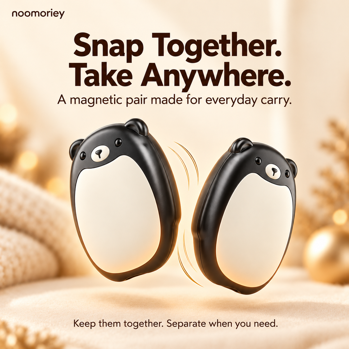 Rechargeable animal-style hand warmers
