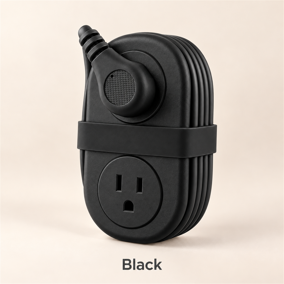 🔌 7-in-1 Compact Power Strip – USB-C Ports, Wrap-Around Cord Storage & Flat Plug ⚡