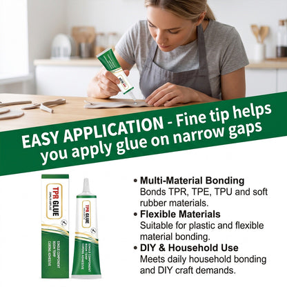 💧✨ 20ML Transparent TPR Soft Gel Adhesive – Fast-Drying, Water-Resistant Flexible Seal 🛠️💧