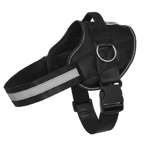 Essential Dog Harness with 3 Leash Clips – Reflective, Adjustable & Padded Vest