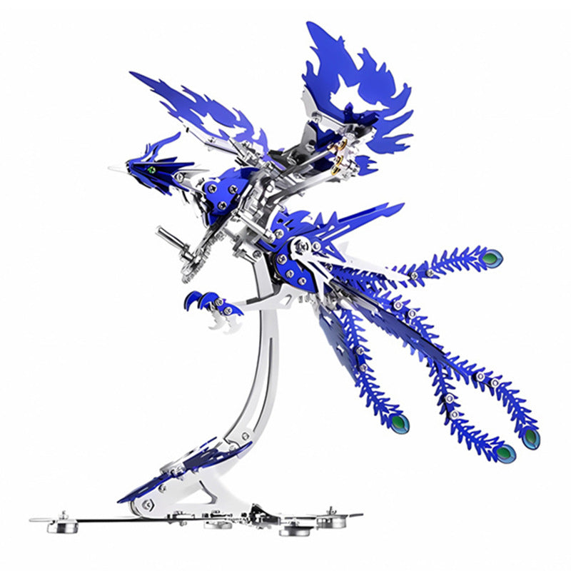 3D Metal Dragon Puzzle Kit – Mechanical DIY Model for Adults & Teens