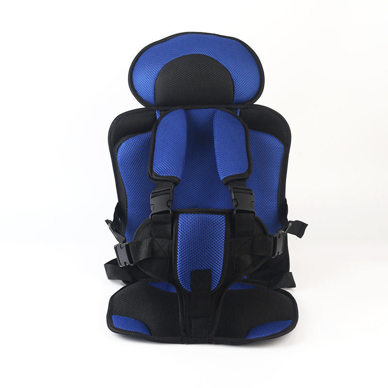 Kids' car seat booster cushion - portable, easy-to-use, height-adjustable for car seats, suitable for children aged 6 months to 6 years, standard car seat cushion